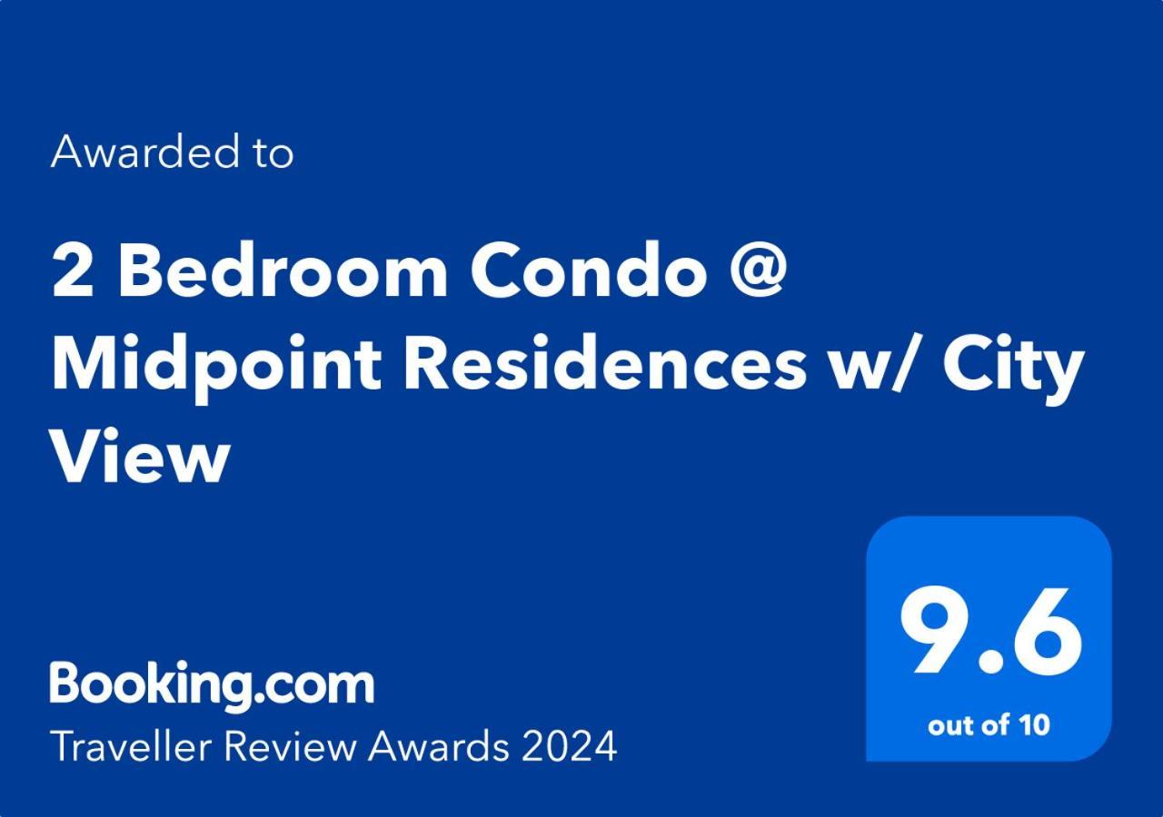 مانداوي سيتي 2 Bedroom Condo @ Midpoint Residences W/ City View المظهر الخارجي الصورة